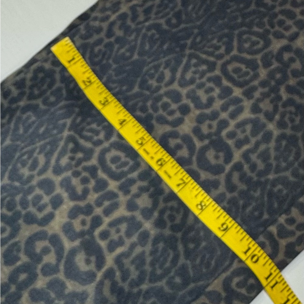 Women's Leopard Print Jeans - Black and Brown Barrel Jeans Streetware Jeans - Picture 5 of 12